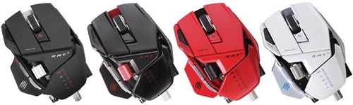 Mad Catz R.A.T. 9 Gaming Mouse - Available in Four Colors