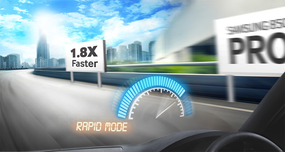 Shift into high gear with the enhanced RAPID mode
