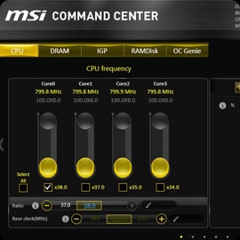 MSI Command Center