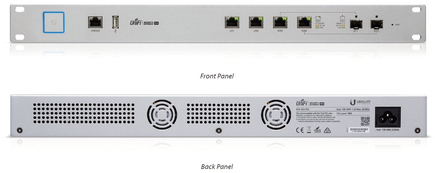 Ubiquiti USGPRO4 UniFi Security Gateway Pro Techbuy Australia