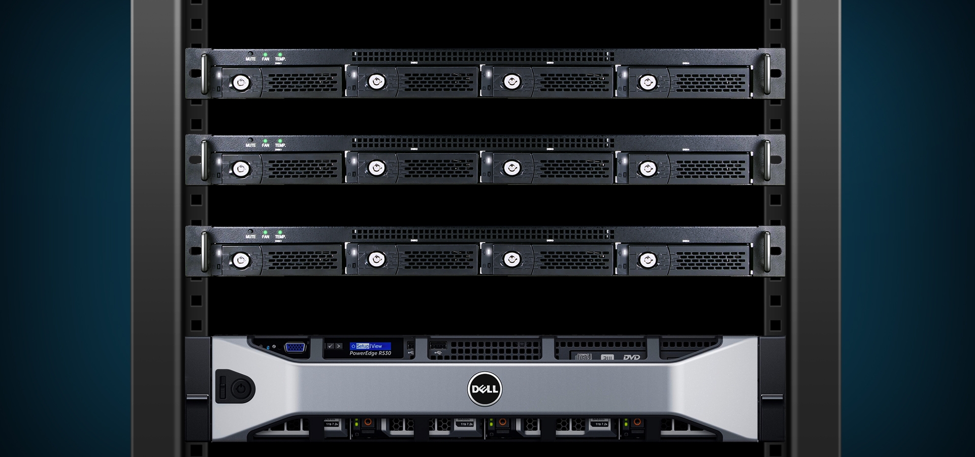 netstor ns370s is created to be aligned with the 19 rack cabinet easily