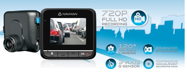 Navman Car GPS Navigator - DDR Series - MiVue338 - Banner