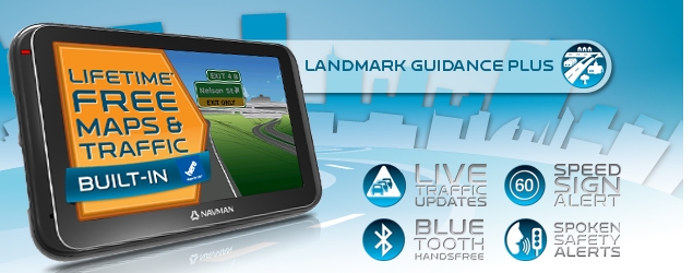Navman Car GPS Navigator - MY400LMT - Banner