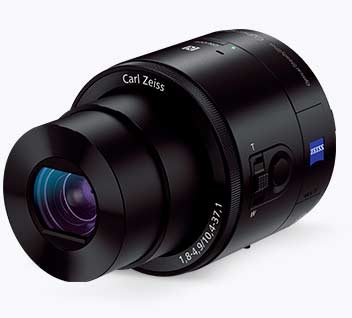 High magnification and more - take your camera further with Smartphone Attachable Lens-style Camera DSC-QX100.