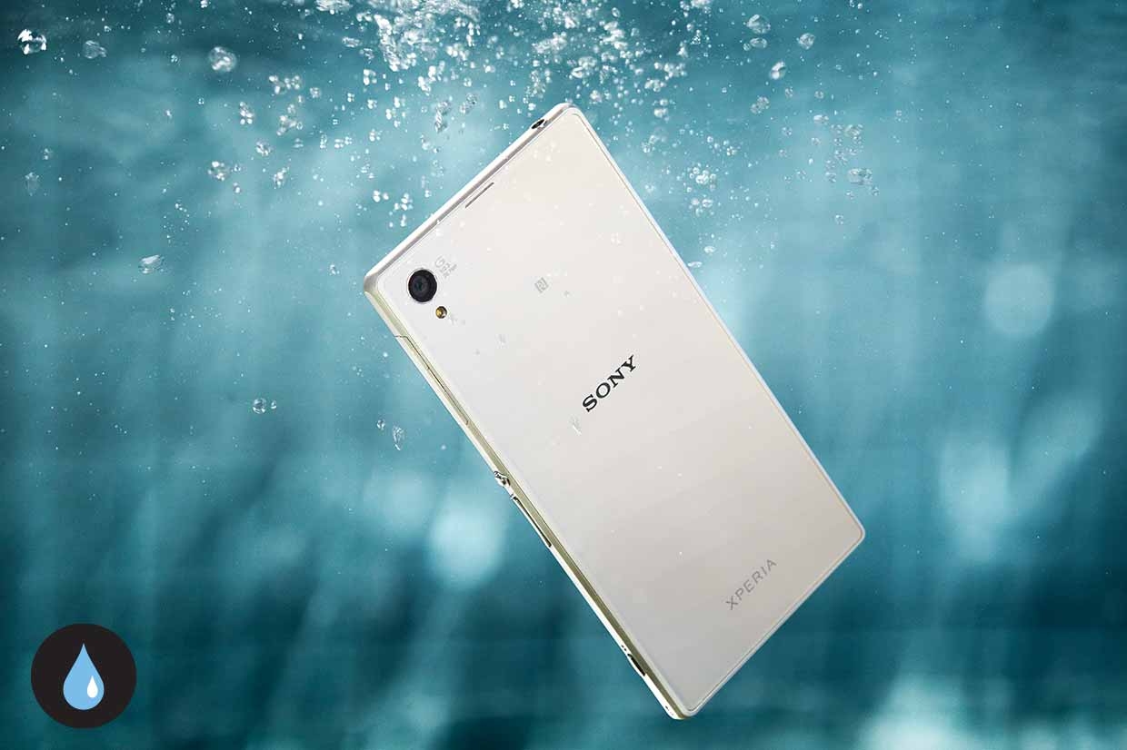 The Xperia Z1 is a waterproof and dust resistant Android smartphone.