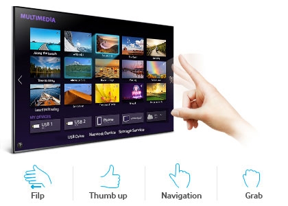 Easier motion control with finger and hand gestures Easier motion control with finger and hand gestures