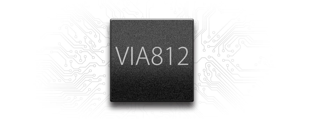 Built-in VIA812 controller