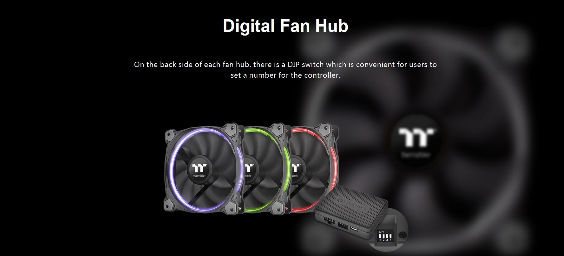 riing ttp digital fan hub