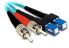 Comsol Multimode Duplex Fiber Patch Cable 50/125mm, ST-SC - 1M