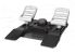 Saitek Pro Flight Combat Rudder Pedals - Black/Silver Combat Style Pedal, Rudder Axis, Self Cantering With Adjustable Damping