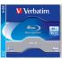 Verbatim BD-R 25GB 6X Blu-Ray with Branded Surface - 1 Pack Jewel Case