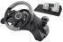 MadCatz MC-2 Racing Wheel - Double Injected Steering Wheel With Rubber Coating is Designed to Provide Optimal Vibration Feedback, Suitable For Microsoft XBox360 - Black