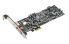 ASUS Xonar DGX 5.1 Channel Gaming Audio Card - Built-In Headphone AMP, 3 Headphones AMP, Dolby Headphone Technology, 27 Environment Effects, Low Profile - PCI-Ex1