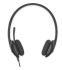 Logitech H340 USB Headset - Black Internet calls and stereo sound in seconds. Achieve quality audio quickly and easily by plugging in the USB connection