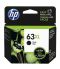 HP F6U64AA #63XL Ink Cartridge - Black, 480 Pages - For HP DeskJet 2130, 3630 All-In-One Printer