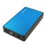 Simplecom SE325-BL HDD Enclosure - Blue 1x 3.5" SATA HDD, Auto Sleep When Hard Driver Is Idle, USB3.0