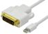 Comsol Mini DisplayPort Male to DVI-D Single Link Male Cable - 1M