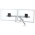 Ergotron HX Desk Dual Monitor Arm - White Compatible up to 32" Screen (2.3-7.9kg) Per Monitor