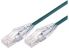 Comsol 0.5m 10GbE Ultra Thin Cat6A UTP Snagless Patch Cable LSZH (Low Smoke Zero Halogen) - Green