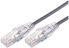 Comsol 30cm 10GbE Ultra Thin Cat6A UTP Snagless Patch Cable LSZH (Low Smoke Zero Halogen) - Grey