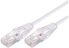 Comsol 0.5m 10GbE Ultra Thin Cat6A UTP Snagless Patch Cable LSZH (Low Smoke Zero Halogen) - White