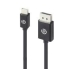 Alogic Mini-DisplayPort to DisplayPort Cable Ver1.2 - 1m, Black - Elements Series Mini-DisplayPort(Male) to DisplayPort(Male)