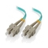 Alogic SC-SC 10GbE Multi-Mode Duplex LSZH Fibre Cable - 0.5m, 50/125 OM3