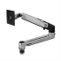 Ergotron LX Arm Extension & Collar Kit - Polished Aluminum For Monitors up to 32"(11.3Kg Max.)