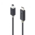 Alogic USB2.0 USB-C (Male) to Mini USB-B (Male) Cable - 1m