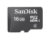 SanDisk 16GB MicroSDHC Card - Class 4 Video Speed