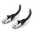 Alogic 10GbE Shielded CAT6A LSZH Network Cable - 0.5M, Black