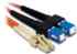 Comsol 1mtr LC-SC Multi Mode duplex patch cable