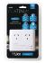 Crest Platinum Surge Protector, 2 Socket (double adapter)