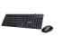 Gigabyte KM6300 USB Wireless Keyboard & Mouse Combo Multimedia Controls - Black  10 Multimedia Keys, Stylish Slim Type, 1000dpi