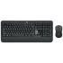 Logitech MK540 Advanced Keyboard and Mouse - Black  High Performance, Plug & Play Wireless Combo, Comfort Hand Size