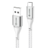 Alogic Super Ultra USB 2.0 USB-C to USB-A Cable - 3A/480Mbps - 0.3m - Silver