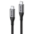 Alogic Super Ultra USB 2.0 USB-C to USB-C Cable - 5A/480Mbps - 3m - Space Grey