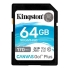 Kingston 64GB SDXC Canvas Go Plus 170R C10 - UHS-I, U3 V30  170MB/s Read, 70MB/s Write