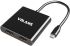 Volans VL-UC2H Aluminium USB-C to Dual HDMI 2.0 Adapter - 4K@60Hz
