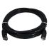 8WARE CAT6A UTP Ethernet Cable Snagless - 5M, Black