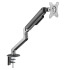 Brateck LDT63-C012-B Single Monitor Economical Spring-Assisted Monitor Arm Fit Most 17"-32" Monitors, Up to 9kg per screen VESA 75x75/100x100 - Space Grey