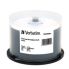 Verbatim CD-R 700MB/80min/52X - 50 Pack Spindle, White Thermal Printable