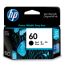 HP CC640WA #60 Ink Cartridge - Black, 200 Pages - For HP Deskjet D1160/D2560/D2660/D5560/F2410/F2480/F4280/F4480 Printer