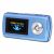 Laser 4GB MP3 GO Player - BlueLCD, MP3, WMA, WMV, FM Radio, Voice Recording