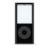 iLuv Silicone Case for iPod Nano - 4th Gen, Black