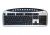 Shintaro Multimedia Keyboard - 119 Key, USB - Silver/Black