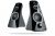 Logitech Z520 2.0 Speaker System - 26 watts (RMS), 360-degree sound, Amplified two-way design