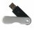 Super_Talent 4GB Flash Drive - Swivel Connector, PnP, USB2.0 - Black