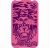 Ed_Hardy Laser Etch Gel Case for iPhone - Fushia/Purple