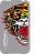 Ed_Hardy Tiger Mould Gel Casefor iPhone - Grey